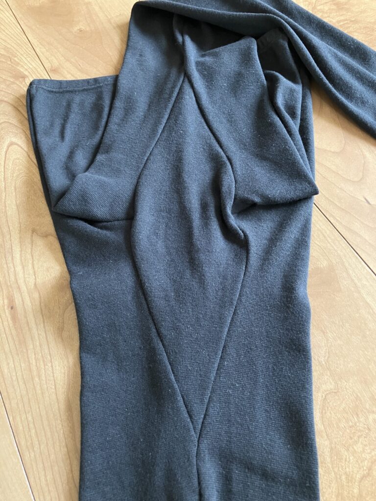 bsファインのプレミアムタイツのマチ部分の画像