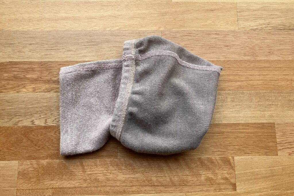 BSファインのレッグウォーマーの裏地