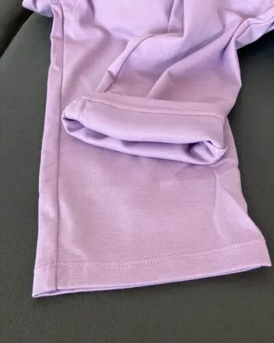 sakuko　ベネクス　VENEX Recovery wear パープル ベネクスのリカバリーウェアを70代の親に。パジャマとしての着心地を