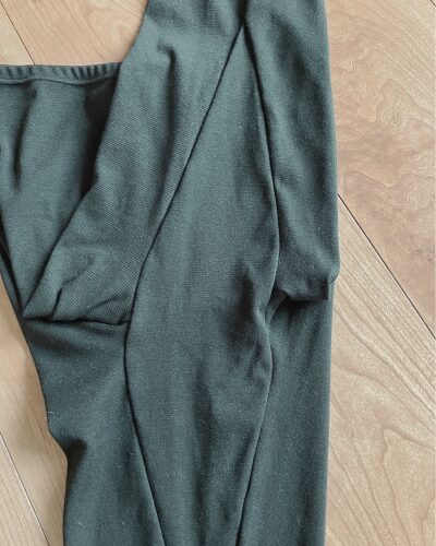 BSファインのプレミアムタイツのマチ部分を拡大した写真