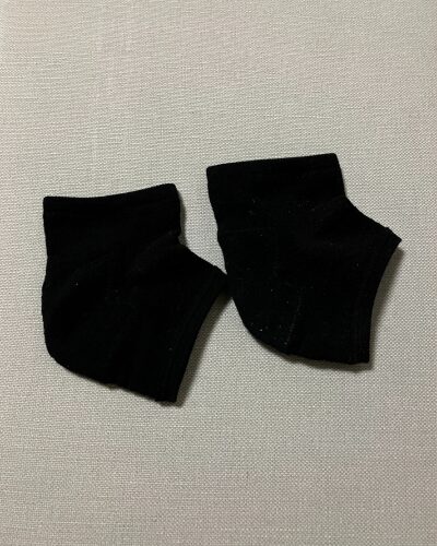 太陽ニットのかかとツルツル靴下(夜用)