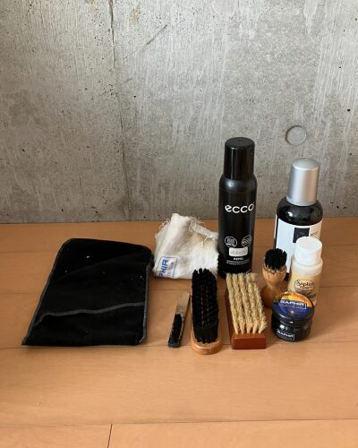 手持ちの補修セット一式